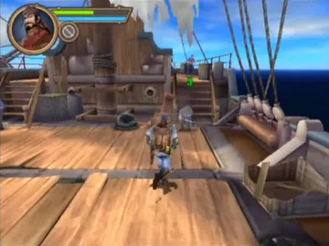 Swashbucklers - Blue vs. Grey screen shot game playing